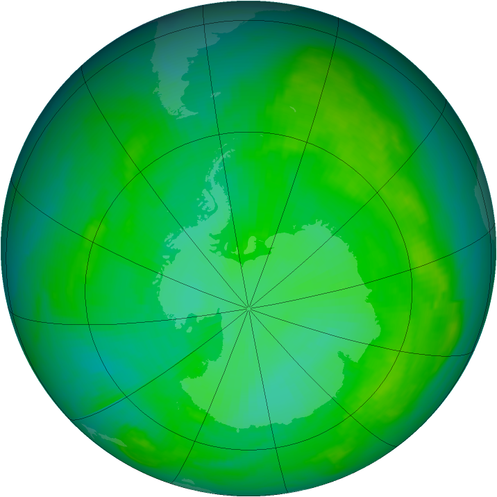 Ozone Map 1979-12-18